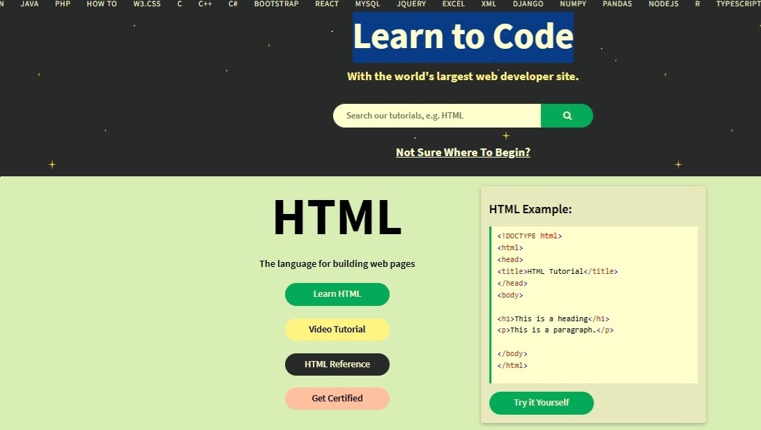 Learn to Code